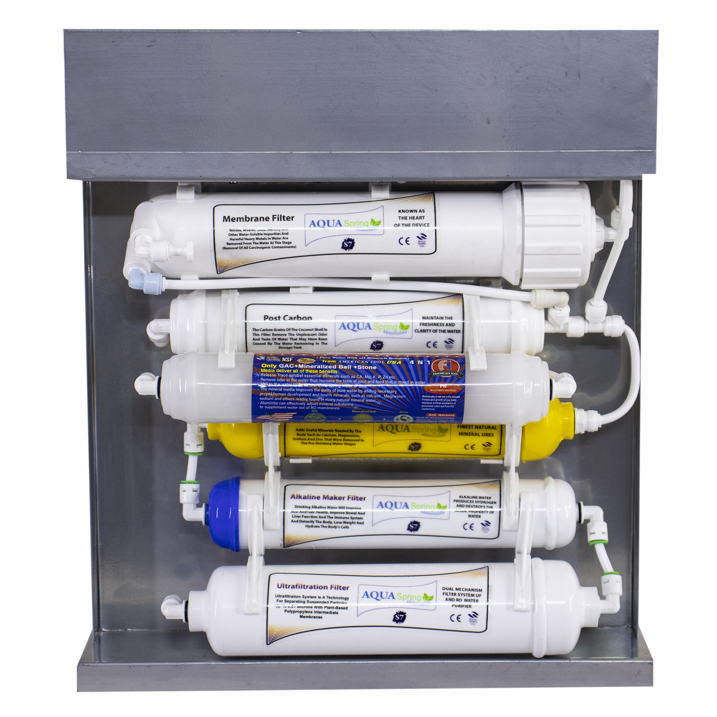 دستگاه تصفیه کننده آب آکوآ اسپرینگ مدل RO-S7-KZ 7500