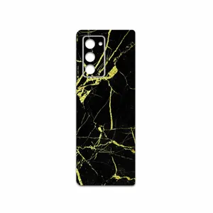 MAHOOT Graphite-Gold-Marble Cover Sticker for Samsung Galaxy Z FOLD 2