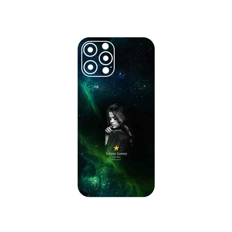 برچسب پوششی ماهوت مدل Selena Gomez مناسب برای گوشی موبایل اپل iPhone 12 Pro Max