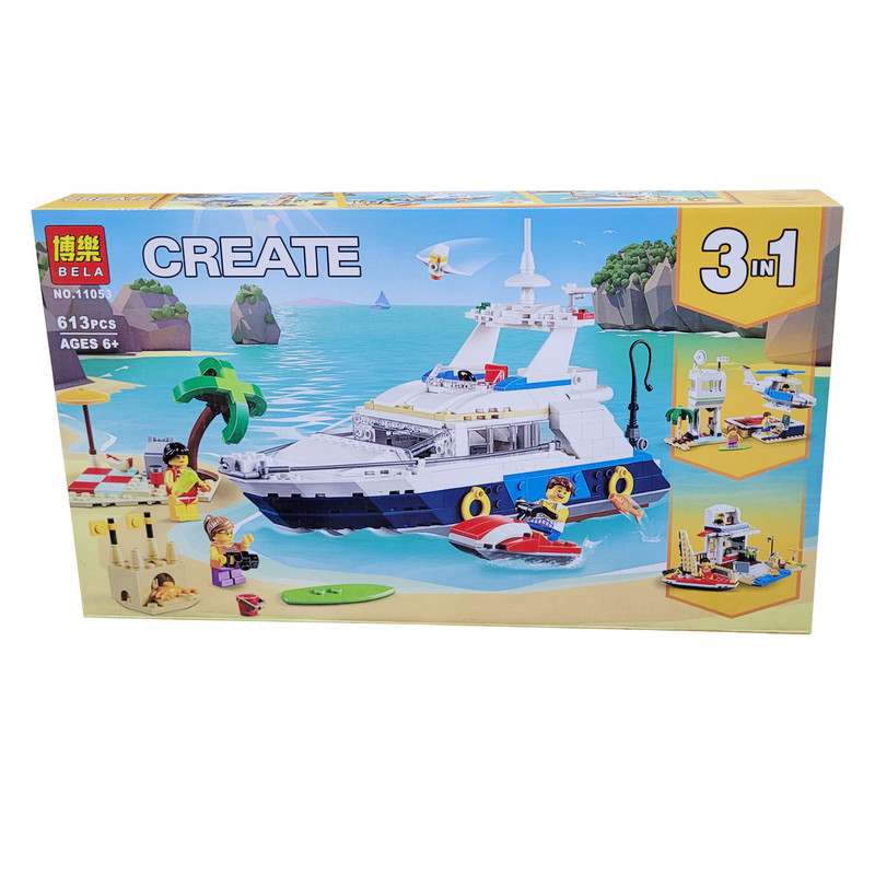 ساختنی 613 تکه مدل کشتی کد 11053