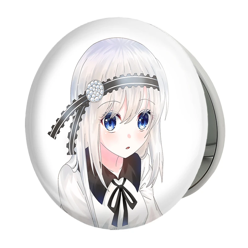 آینه جیبی خندالو طرح شیروگانه انیمه کاگویا ساما مدل تاشو کد 16025 