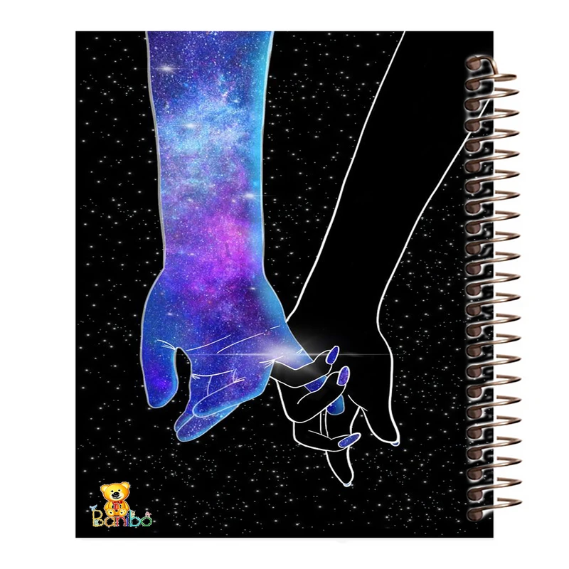 دفتر نقاشی 50 برگ بانیبو مدل  عشق کد 512