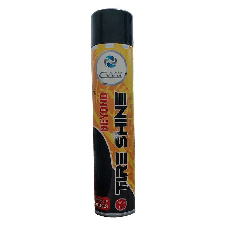 اسپری تمیز کننده و براق کننده لاستیک سیواکس مدل tire shine حجم 650 میلی لیتر