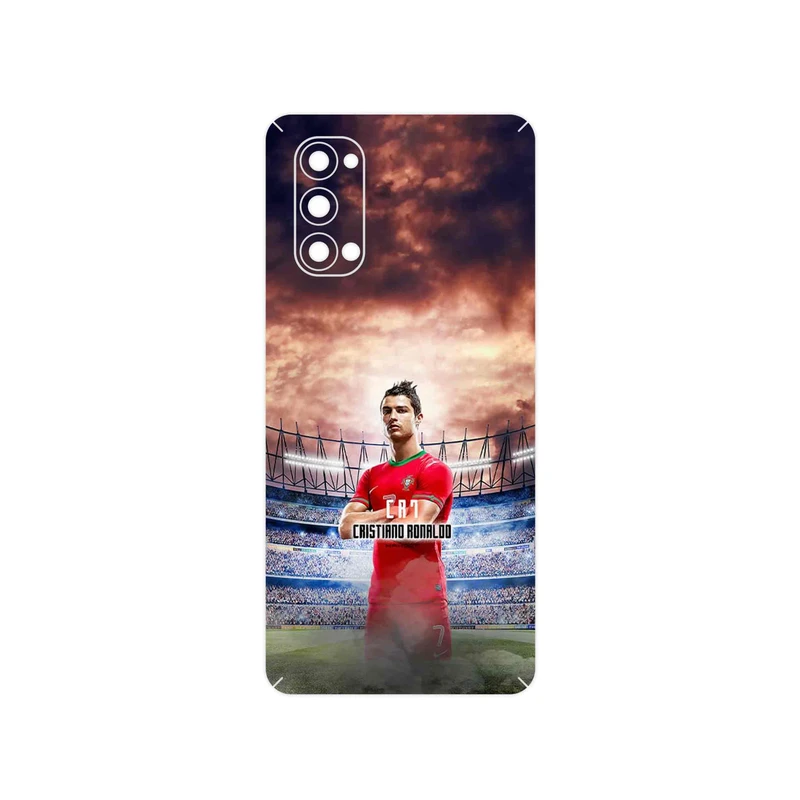 برچسب پوششی ماهوت مدل Cristiano Ronaldo 2 مناسب برای گوشی موبایل اپو Reno4 Pro 5G