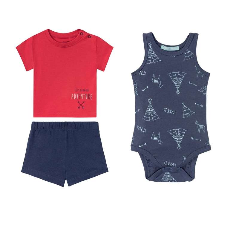 ست 3 تکه لباس نوزادی لوپیلو مدل A0