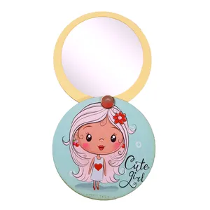 آینه جیبی مدل cute girl کد 63