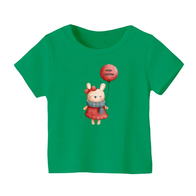 تی شرت آستین کوتاه بچگانه مدل خرگوش بادکنک