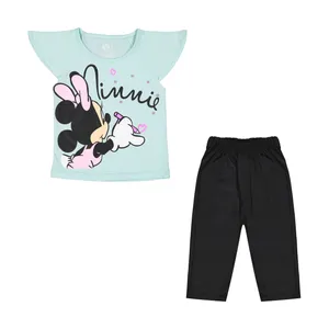 ست تی شرت و شلوار دخترانه سون پون مدل 1391783-88