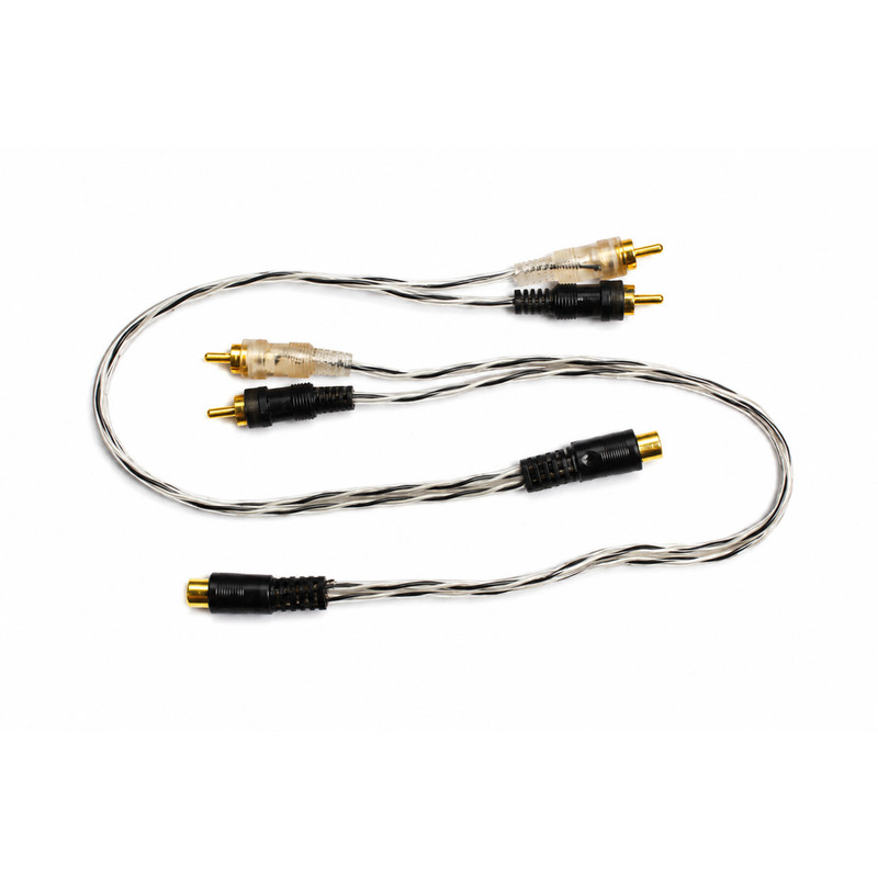 کابل تبدیل 1 به 2 RCA خودرو مدل B&Z بسته دو عددی