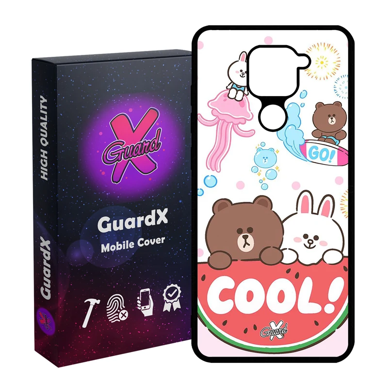 کاور گارد ایکس طرح Cool مدل Glass10071 مناسب برای گوشی موبایل شیائومی Redmi Note 9