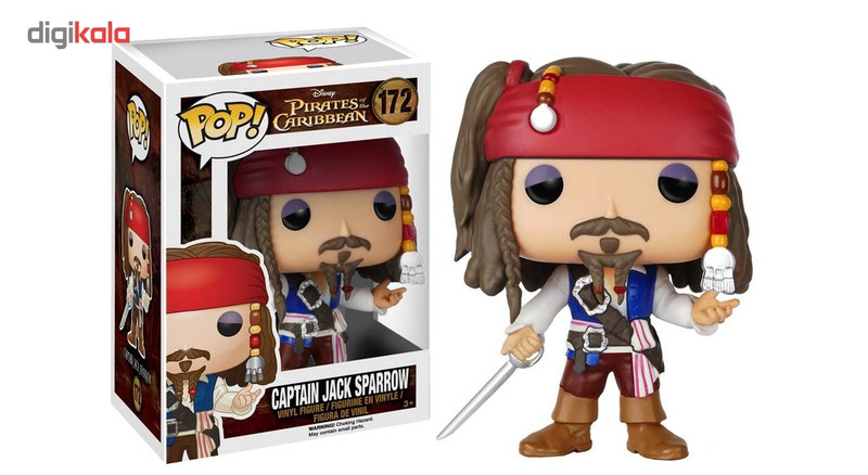 فیگور فانکوپاپ مدل 172 Pirates-Jack Sparrow
