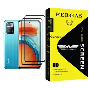 Waily Nice Pergas Glass MIX002 Screen Protector For Xiaomi Poco X3 GT Pack Of 2