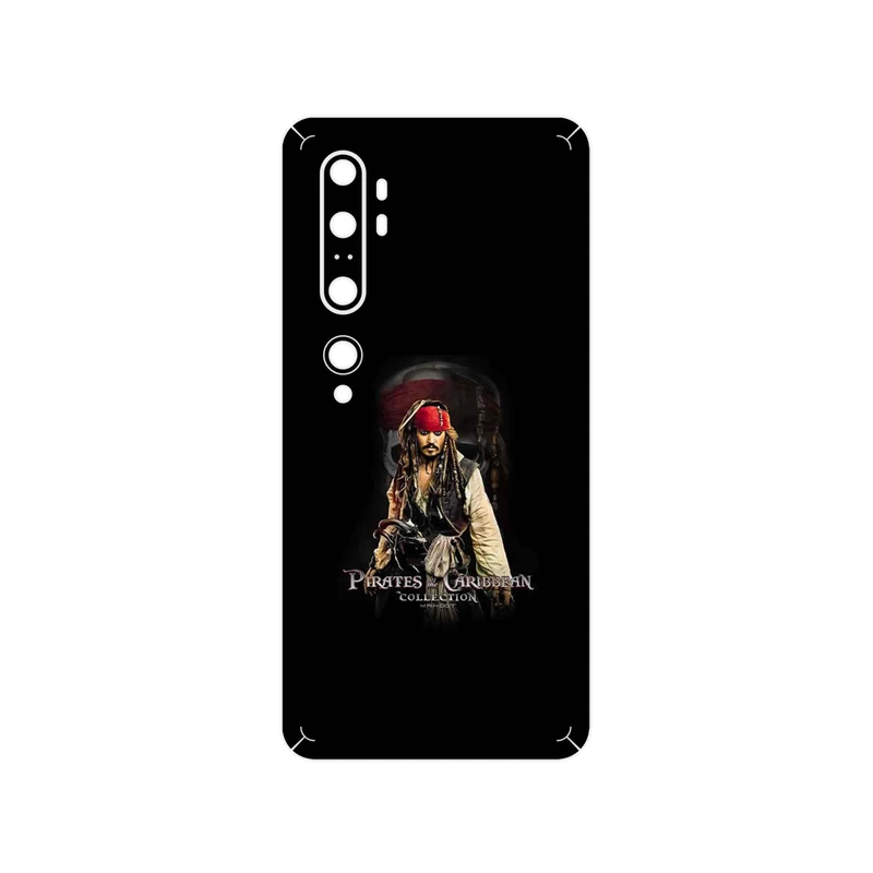 برچسب پوششی ماهوت مدل PIRATES OF THE CARIBBEAN مناسب برای گوشی موبایل شیائومی Mi Note 10 Pro