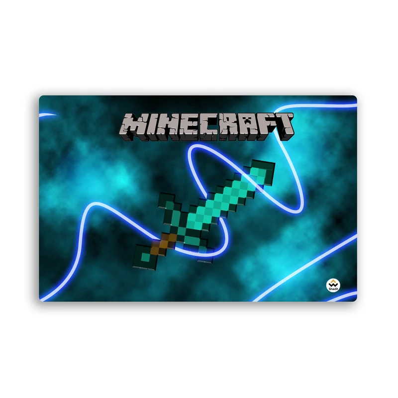 ماوس پد گیمینگ شادیت مدل ماینکرافت کد219 سایز 37*24 سانتی متر