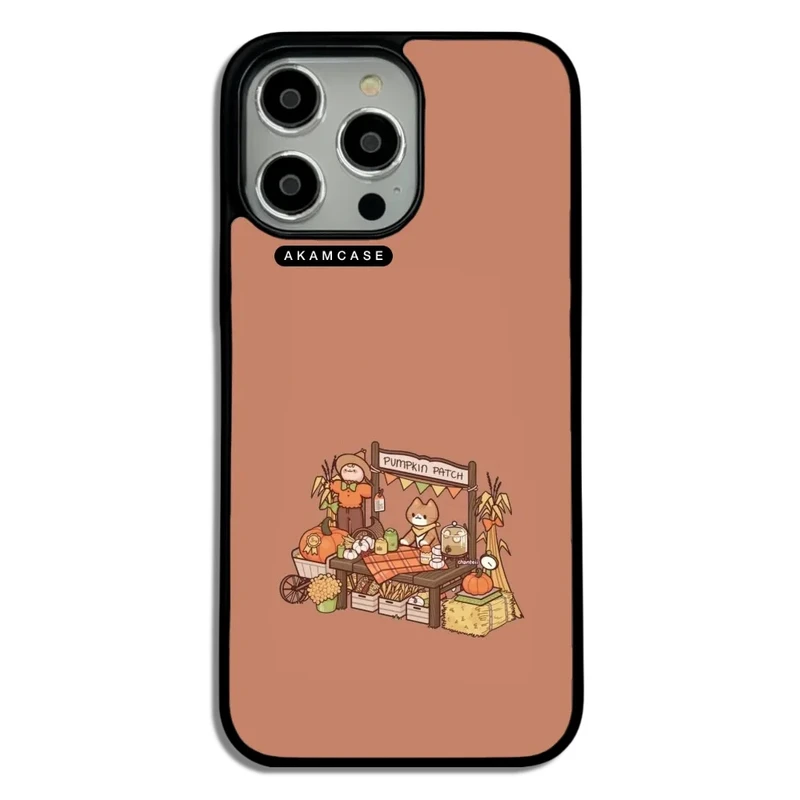 کاور آکام مدل AMC-WA14PROMAX-PUMPKIN-3 مناسب برای گوشی موبایل اپل iPhone 14 Pro Max