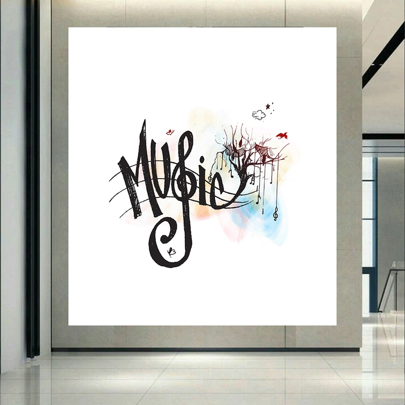 پوستر طرح کالیگرافی موزیک کد AR31315