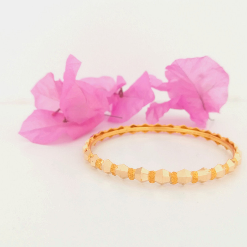 النگو طلا 18 عیار زنانه مدل CC111