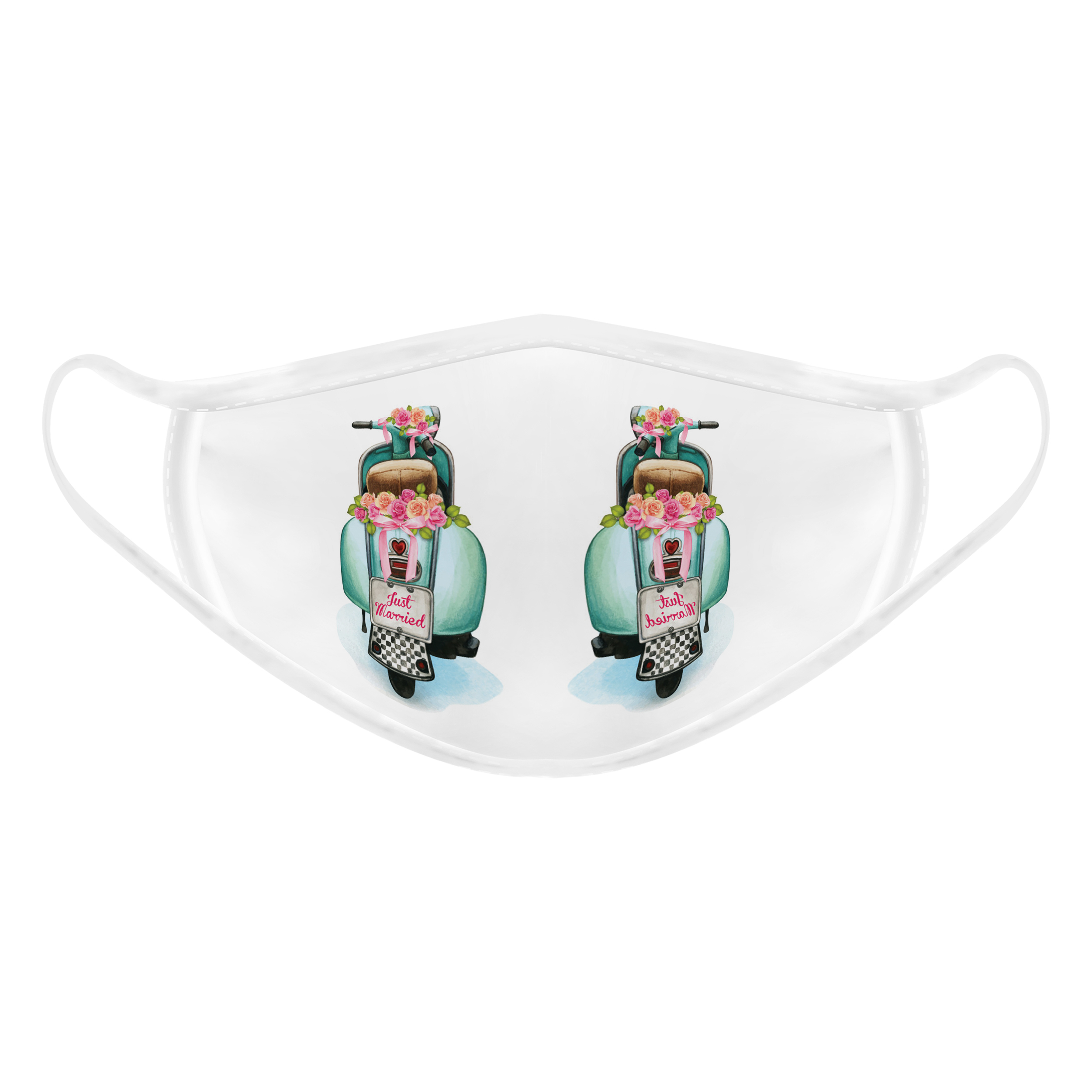 ماسک تزیینی بچگانه طرح موتور کد 617015
