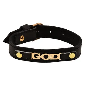 دستبند طلا 18 عیار زنانه الن نار مدل GOD ELN4802926