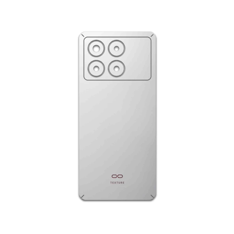 برچسب پوششی ماهوت مدل Matte-White مناسب برای گوشی موبایل شیائومی Poco X6 Pro