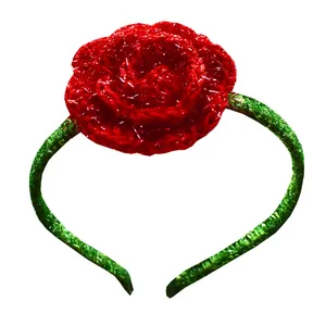 تل مو دخترانه مدل گل کد G 10