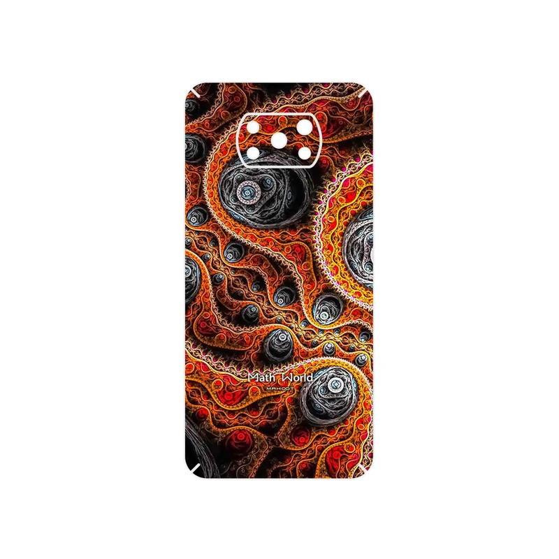 برچسب پوششی ماهوت مدل Mathematical Geometric Shape 7 مناسب برای گوشی موبایل شیائومی Poco X3 Pro