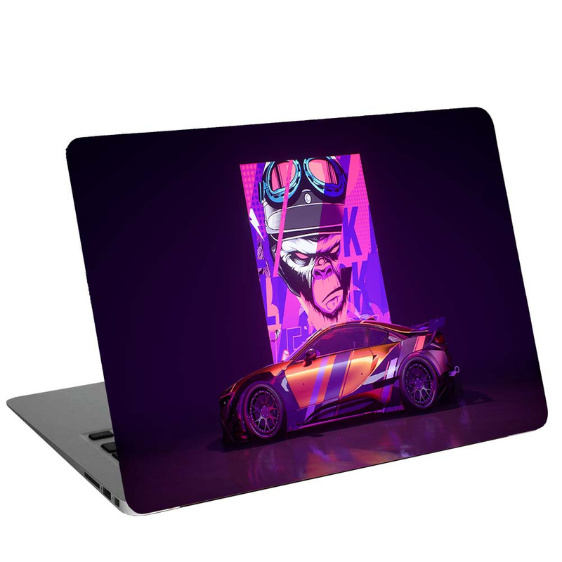 استیکر لپ تاپ مدل need for speed heat bad monkey G-2023 مناسب برای لپ تاپ 15.6 اینچ