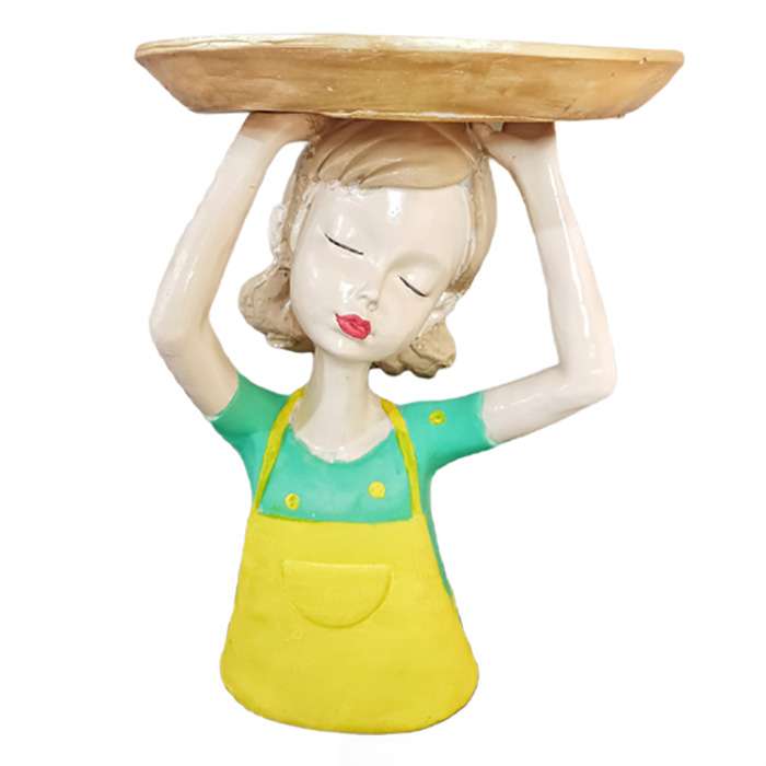 مجسمه مدل دختر زحمت کش