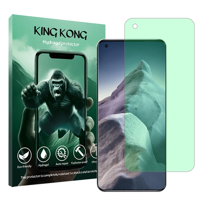 محافظ صفحه نمایش گرین لایت کینگ کونگ مدل Tough مناسب برای گوشی موبایل شیائومی Mi 11 Ultra 