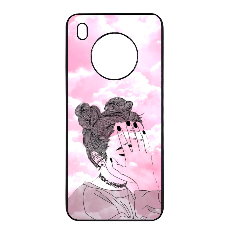 کاور گالری وبفر طرح دختر مناسب برای گوشی موبایل هوآوی y9a