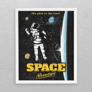 تابلو طرح فضانورد کد 676