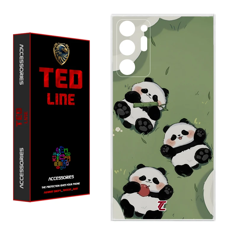 کاور تد لاین طرح پاندا کد 1102 مناسب برای گوشی موبایل سامسونگ Galaxy Note 20 Ultra