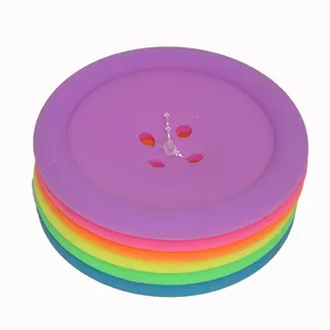 زیر لیوانی مدل دکمه AT239 مجموعه 6 عددی