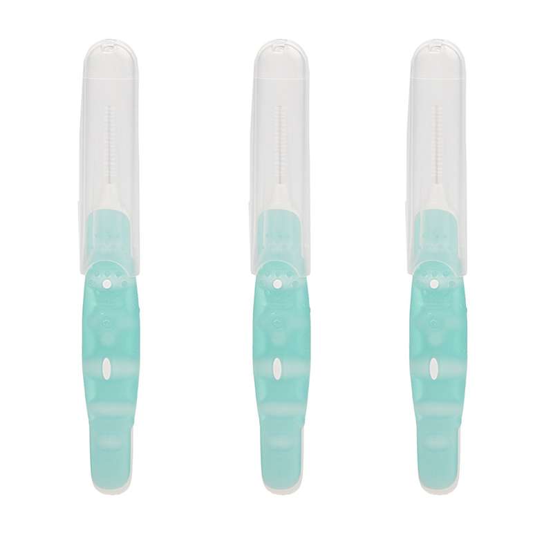 مسواک بین دندانی تریزا مدل Interdental Brush 2mm با برس نرم بسته 3 عددی مسواک بین دندانی تریزا مدل Interdental Brush 2mm با برس نرم بسته 3 عددی