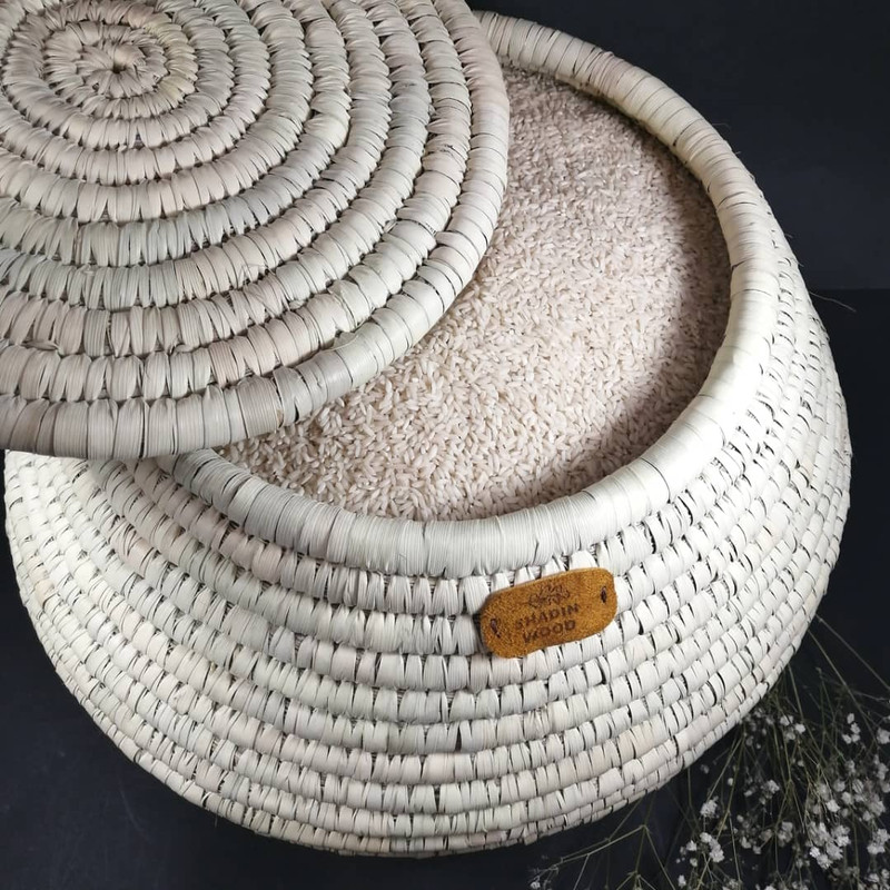 ظرف برنج مدل خمره ای