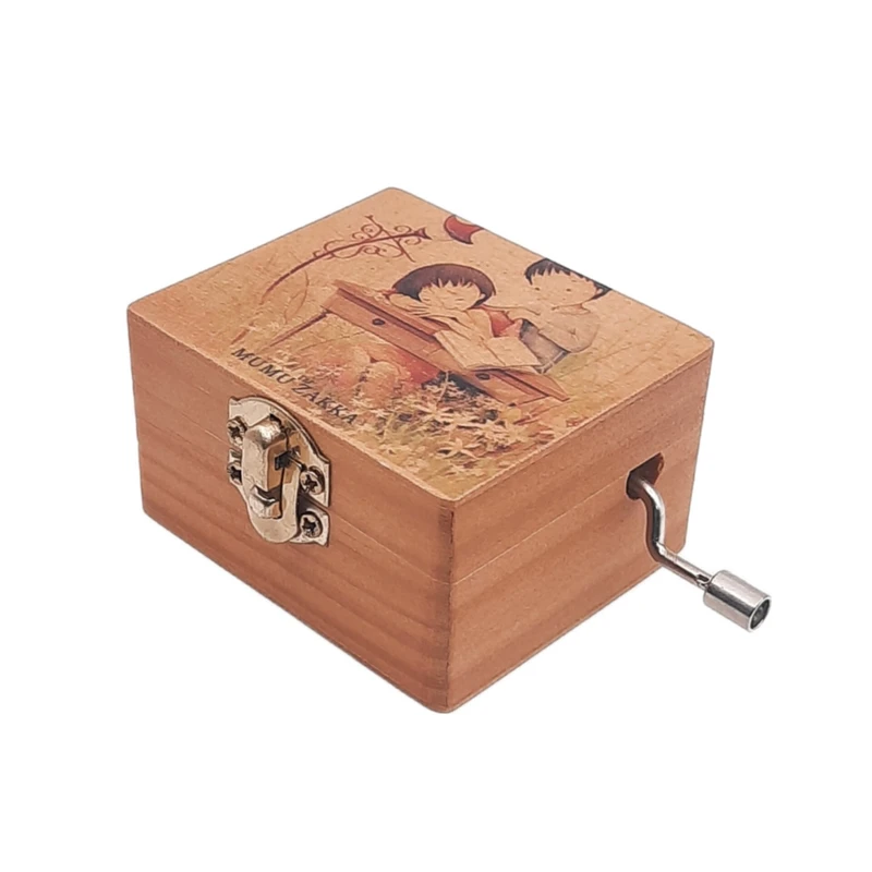 جعبه موزیکال مدل چوبی آیینه دار