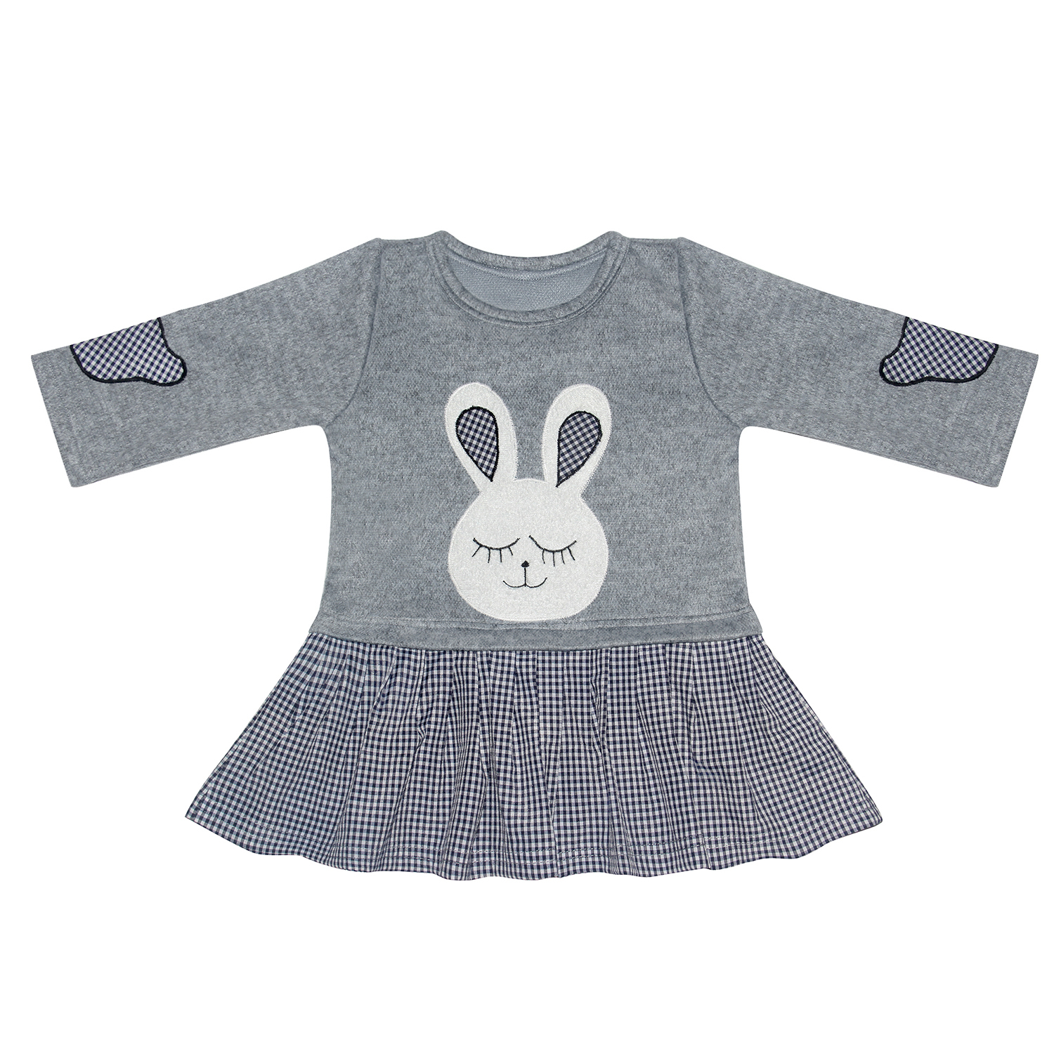 پیراهن دخترانه طرح خرگوش کد 1182