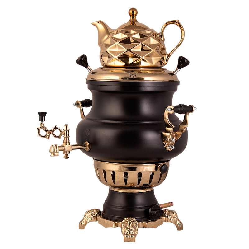 سماور گازی کد 13 ظرفیت 6 لیتر