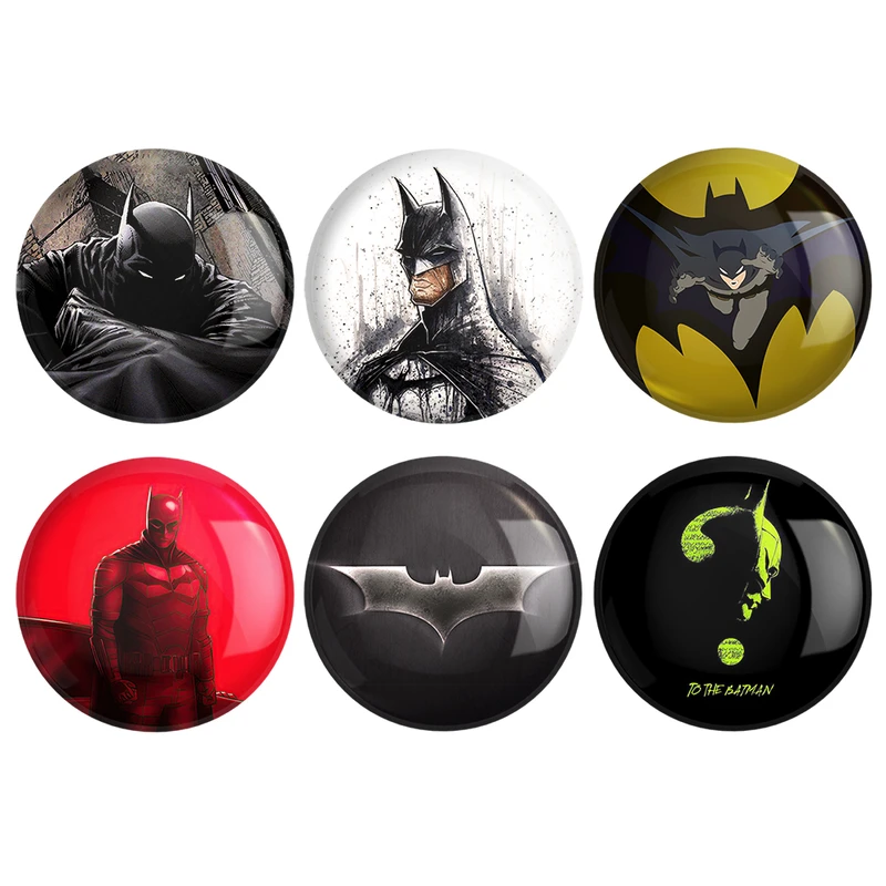مگنت خندالو طرح بتمن Batman کد 1522A مجموعه 6 عددی