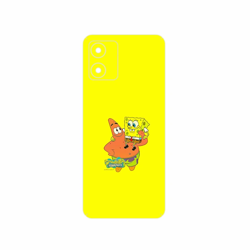 برچسب پوششی ماهوت مدل SpongeBob SquarePants مناسب برای گوشی موبایل موتورولا Moto E13