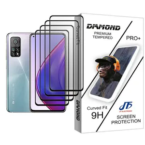 JF Diamond Glass MIX004 Screen Protector For Xiaomi Mi 10T Pro 5G Pack Of 4