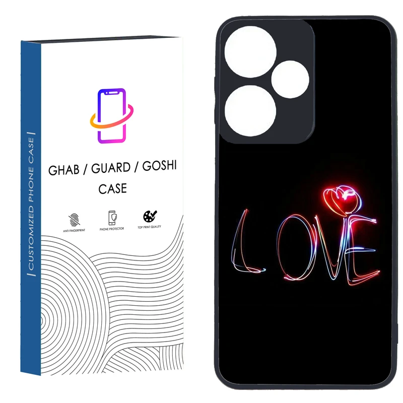 کاور قاب گارد گوشی طرح دخترانه کد 80 - TPU مناسب برای گوشی موبایل شیائومی Redmi 13