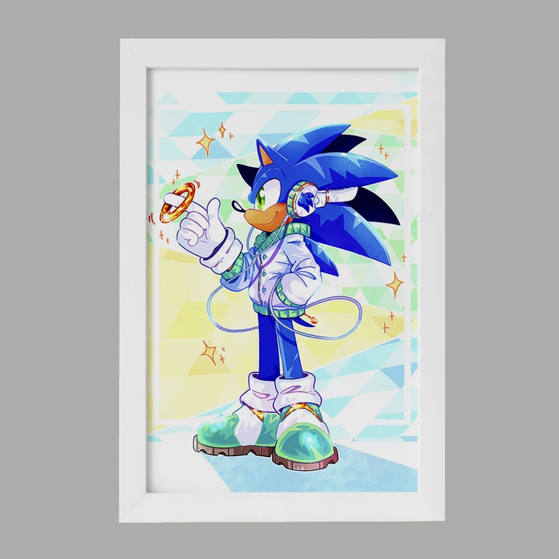 تابلو خندالو مدل سونیک (Sonic) کد 37025