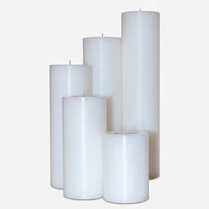جاشمعی طرح استوانه ای 1015202530 مجموعه 5 عددی