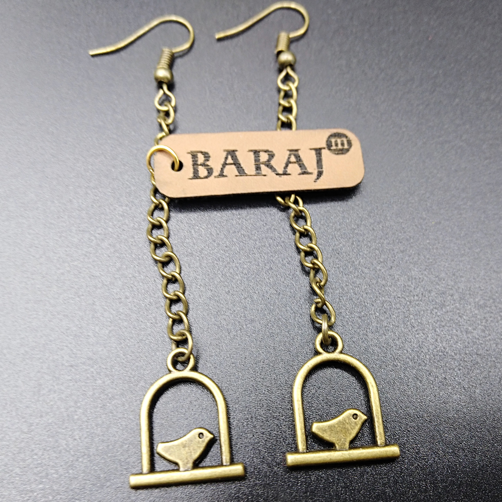 گوشواره زنانه باراج من مدل مرغ آمین کد G-MJ011 گوشواره زنانه باراج من مدل مرغ آمین کد G-MJ011