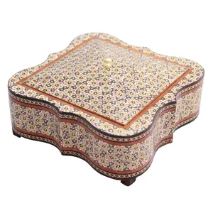 شکلات خوری خاتم کاری مدل 601