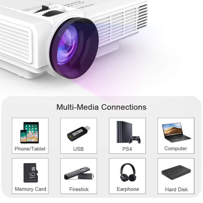 مینی ویدئو پروژکتور مدل HI-04