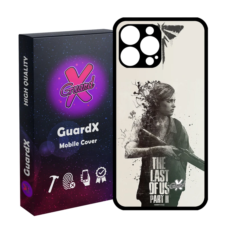 کاور گارد ایکس طرح The Last of Us مدل Glass10199 مناسب برای گوشی موبایل اپل iPhone 13 Pro Max