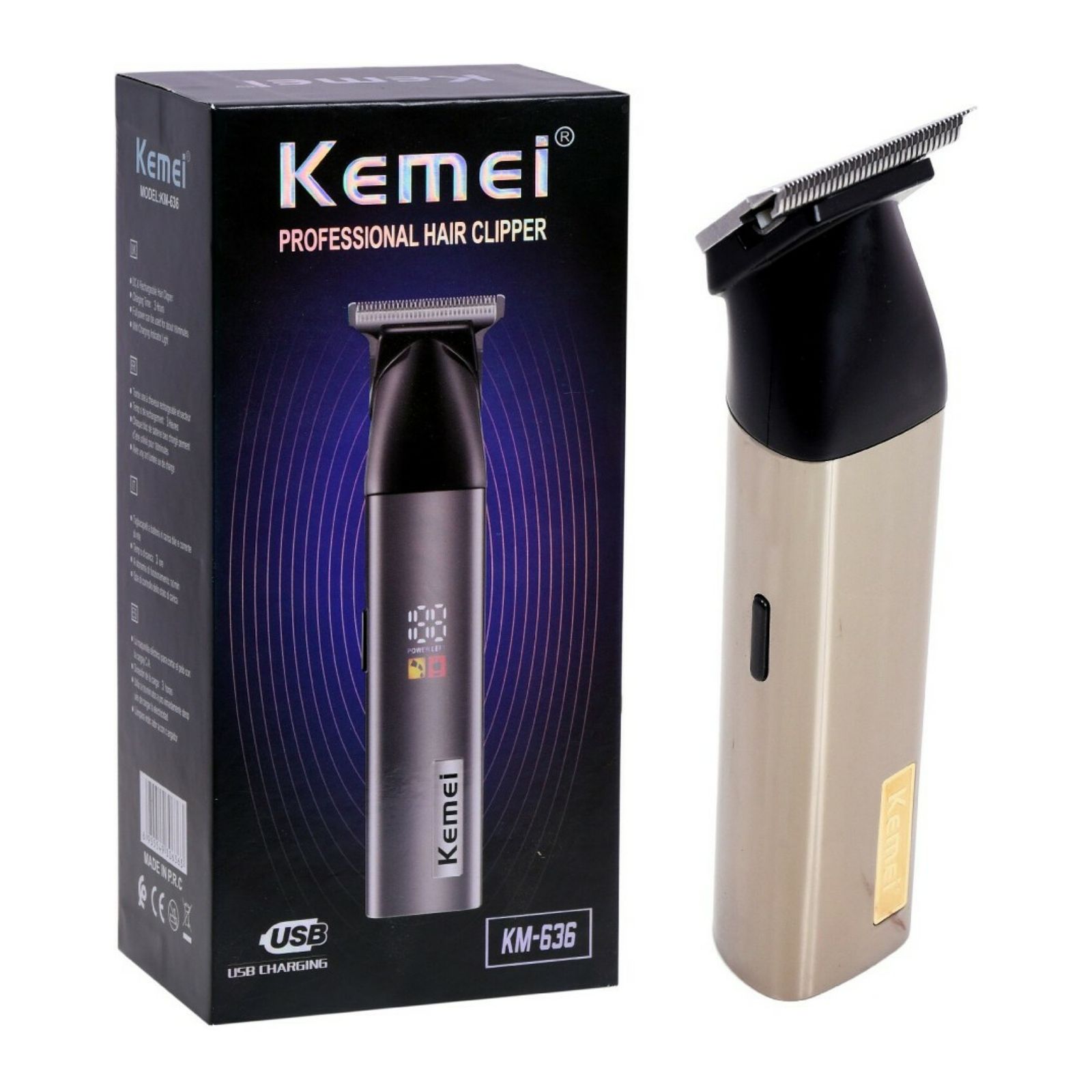 ماشین اصلاح موی سر و صورت کیمی مدل KM-636 -  - 2