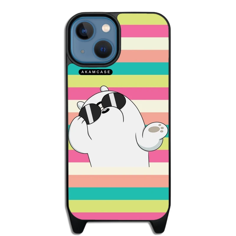 کاور آکام مدل AMCWLA15-BARE BEAR11 مناسب برای گوشی موبایل اپل iPhone 15